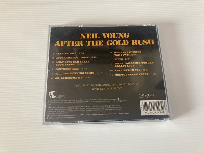 Neil Young After the Gold Rush CD EX/NM