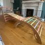 Foldable Pikler set with arch and slide Image 2