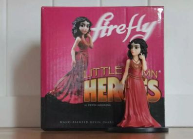 Serenity Firefly QMX Little Damn Heroes Inara Serra Maquette Figure Firefly