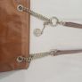 DKNY Tan Pebbled Leather Shoulder Bag - Excellent Condition Image 4