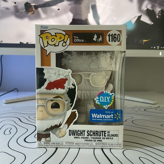 FUNKO POP! Dwight Schrute as Belsnickel The Office Walmart Exclusive D.I.Y #1160