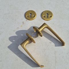 brass door handles