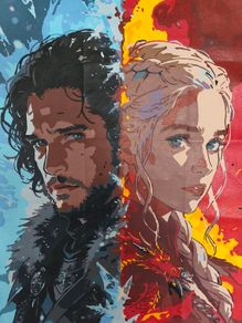Game of thrones painting