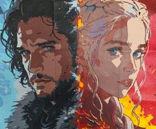 Game of thrones painting