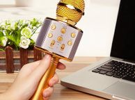 main image for ad New Portable Karaoke Microphone Wireless Bluetooth 4.0 Hand Held Speaker Player