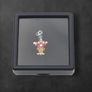 Vintage Enamel Clown 925 Sterling Silver Charm Image 2