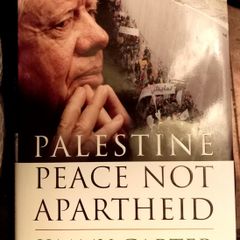 Palestine Peace Not Apartheid Jimmy Carter Book