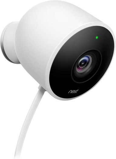 Google Nest Security Camera Outdoor - Night Vision, 1080p HD Video