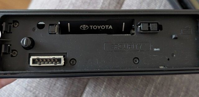 Toyota Original Single DIN AM FM Radio Cassette Player TF2002