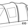 Easy Camp Twin 6 Person Tent Image 6
