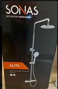 Sonas Alita rainfall thermostatic shower