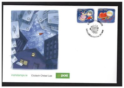 2010 Ireland Greetings self-adhesive Booklet Commemorative Stamps An Post First Day Cover (FDC)