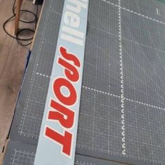Shell windscreen sticker