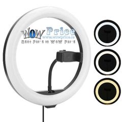 29144 10" LED Ring Light for Phone Camera Live Makeup Video