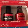 Nail varnish soak off LED/UV and reactive lacquer BNIB Red Image 2