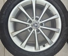 Mercedes alloys and tyres
