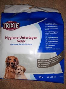 puppy pads (opened)