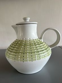 Vintage Denby teapot 1960 retro