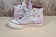 Girls Converse Chuck Taylor All Star Hi Tops Trainers Runners Floral Size Uk 3 Eu 35 Womens (AT1)