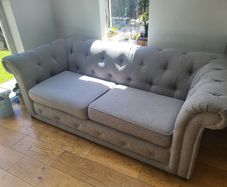 Chester  sofa in grey