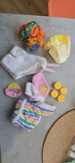 Playwear Ponywear Baby Costumes x 5 Bundle Bargin MLP G1 My Little Pony Accessories Clothes