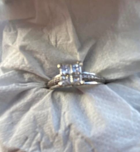 Antwerp White Gold Diamond Quad Cluster Ring  4 P