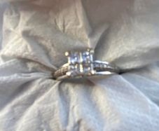 Antwerp White Gold Diamond Quad Cluster Ring  4 P