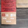 BNWT Khaki Lightweight Jeans Size W38 L30 Image 3