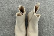 UK 13 cream boots