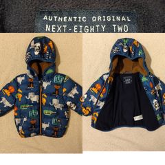 Next Baby Fleece lined Waterproof hooded Jacket