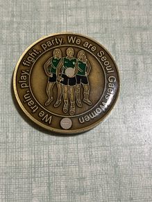 GAA medal from South Korea. Seoul Gaels