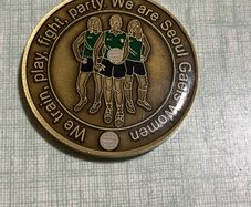 GAA medal from South Korea. Seoul Gaels