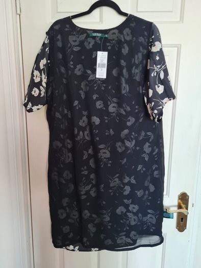 RRP 249e Ralph Lauren shiffon dress