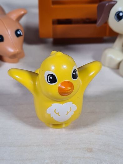 Lego Duplo Animals Pig Dog Yellow Bird