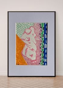 Original art Interiors Art Irish art Eclectic Statue Art original Art painting contemporary Irish Art abstract painting