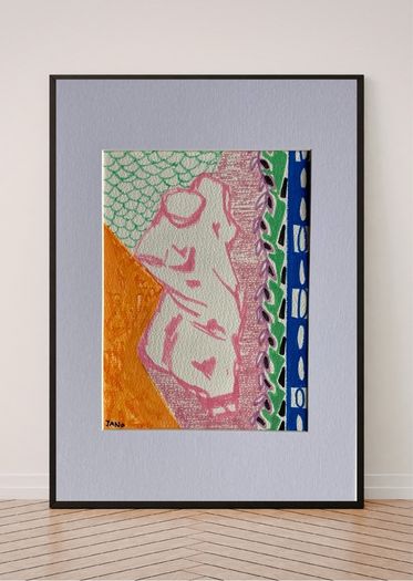 Original art Interiors Art Irish art Eclectic Statue Art original Art painting contemporary Irish Art abstract painting