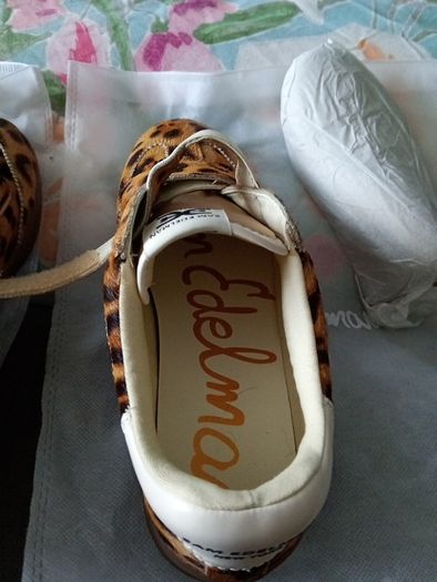 Sam Edelman Talia Trainers Leopard