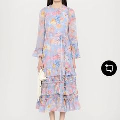 Needle & Thread Floral Dress UK 14
