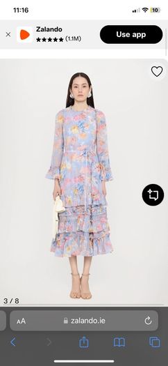 Needle & Thread Floral Dress UK 14