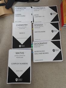 Dublin Academy Leaving Cert Notes (Geo, Math, Eco, Chem, Spa)