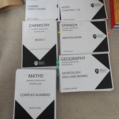 Dublin Academy Leaving Cert Notes (Geo, Math, Eco, Chem, Spa)