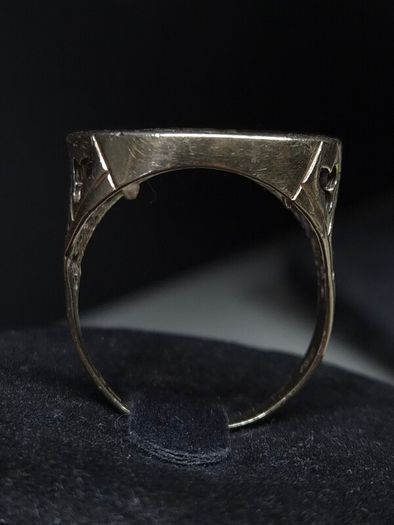 Vintage 9ct Gold Sovereign Ring Mount