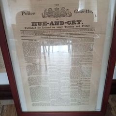 hue and cry police gazette 1864