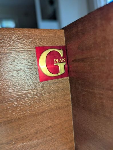 G Plan Fresco Media Cabinet TV Stand Midcentury Vintage Teak