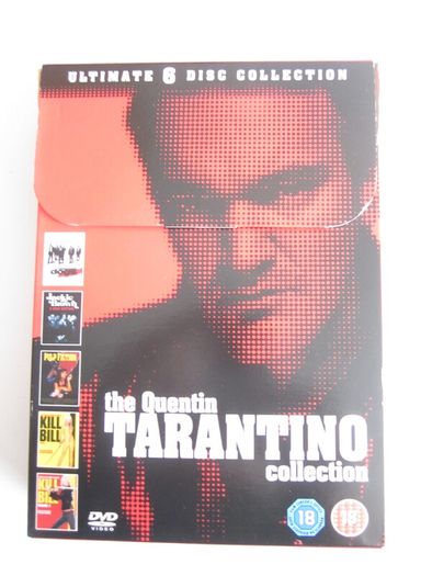 THE Quentin Tarantino Collection Ultimate 6 Dvd Collection