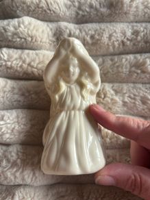 Vintage Belleek Ireland "Undine" Water Nymph Cream Pitcher (1965-1980)