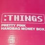 new pink handbag money box in unopened box Image 8