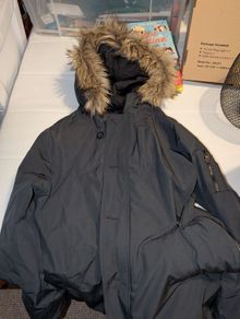 Seraphine Men's Baby wearing Parka