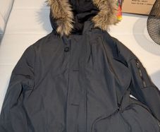 Seraphine Men's Baby wearing Parka