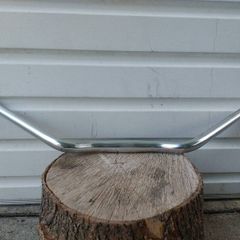 Chrome handle bars